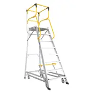 Bailey 2761mm 200kg Access 10 Aluminium Ladderweld Platform Ladder