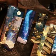 30pcs fantasy reading bookmarks student books book page marking paper card creat