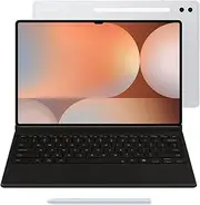 SAMSUNG Galaxy Tab S10 Ultra Ai Keyboard Case Includes WiFi Model 14.6" 11200mAh 13MP SM-X920 (TPA Latino American Stock), Dual Camera + (25W Wall Adapter) (Silver