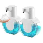 2 Pack Automatic Foaming Soap Dispenser 14.2oz/420ML Touchless Automatic Foam...
