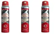BL Old Spice Anti-Perspirant Dry Spray Volcano 4.3oz each -- THREE PACK
