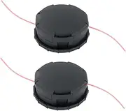 Bandelt 2 Pack Speed Feed 450 Trimmer Head for Echo SRM-266 SRM-266S SRM-266T SRM-266U, SRM-280, SRM-280S, SRM-280T Straight Shaft String Trimmer Head Replacement - Replaces 99944200903 X047000940