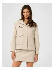 [Forever New] Kennedy Herringbone Jacket in Cream