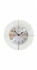 Modern wall clock with quartz movement from Zeitpunkt (Zeit.pun.. ZP 12/5299 NEW