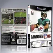 GameCube Replacement Case - NO GAME - Madden NFL 2006