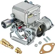 BDFHYK 1 Barrel Carburetor Carb 34 PICT-3 98-1289-B 113129031K Compatible with VW Super Beetle Thing Karmann Ghia Squareback Transporter 1971-1979 1600cc Air Cooled Type 1 Engines Electric Choke