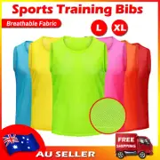 Breathable Soccer Bibs Mesh Sports Training Bibs Soccer Vests Sports Group Team