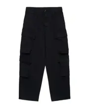 Diesel Kids Oval-D Logo Embroidered Cargo Pants 8Y,16Y,14Y,12Y,10Y black