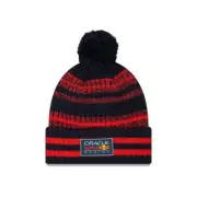 Red Bull Bobble Beanie - Stripe