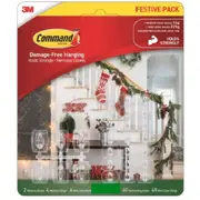 100 Pack 3M Command Command Festive Hooks