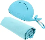 INOOMP Quick Dry Cooling Sports Towel for Summer Lightweight Absorbent and Versatile Fitness Towel for Gym Beach and Camping for Hot Weather
