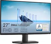 Dell 27 Monitor - SE2725HM - 27-inch Full HD (1920x1080) 16:9 100Hz Display, IPS Panel, 16.70 Million Colors, Anti-Glare, 1 HDMI / 1 VGA Port, TÜV Rheinland 3-Star*, Comfortview Plus - Black