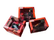 3 DISNEY STAR WARS DIE-CAST VEHICLES SHIPS Slave 1, Rey’s Speeder, Xwing