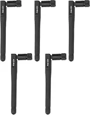 5pcs 6dbi High Gain Omnidirectional SMA Stick Antenna 423 to 443 MHz Folding Antenna for Meter Reading Systems, Drone, Security Alarm, Current Monitoring, Smart Home
