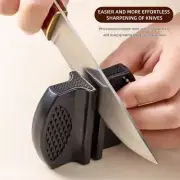 Portable Knife Sharpener Pocket Ceramic Sharpen Tool Scissor Sharpen Gears Fish