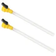 (2-Pack) 40003 RV Water Fill Adapter with Hose for Quick Filling of Your RV's