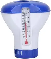 Pool Chlorine Dispenser Water Thermometer Floating Pond Thermometer Outdoor Swimming Pool Baby Bath Tablets Holder