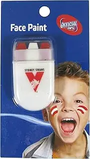 Sydney Swans AFL Team Face Paint Stick