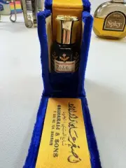 Antique Velvet Perfume Display Box By ascharali & sons With Perfume Bottle Polo