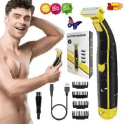 Full Body Washed Wet and Dry Shaver, Men's Electric Shaver Rotary Shaver KC