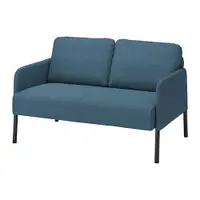 在飛比找IKEA優惠-IKEA 雙人座沙發, knisa 藍色, 121x78x4