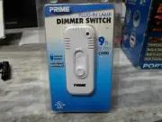 PRIME PLUG IN LAMP DIMMER SWITCH 9FT. CORD NO WIRING NECESSARY