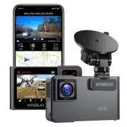 D1 Pro 2K Dash Cam Front and Inside with Wi-Fi GPS - 2K/1080P Dual Car Camera...