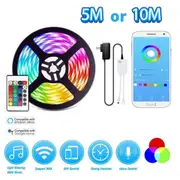 Weatherproof Smartphone Controlled RGB LED Strip Light Kit
