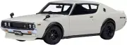AUTOart 1/18 NISSAN SKYLINE 2000GT-R (KPGC110) Tuned Version 77467 White Car