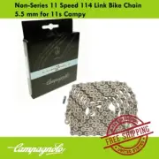 Campagnolo Non-Series 11 Speed 114 Link Bike Chain 5.5 mm for 11s Campy