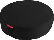Yoga Black Meditation Cushion Round Buckwheat Zafu Pillow Cotton Cover