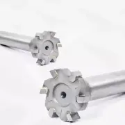 2pcs Welding Carbide Tipped T Slot Milling Cutter 10mm-22mm Keyway/T Groove