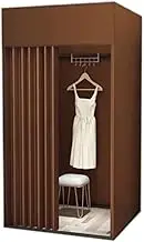 Movable Fitting Room for Clothing Store Privacy Portable Changing Room Easy to Assemble Metal Dressing Room