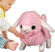 Electric Sheep - Realistic Electric Interactive Simulation Animated Toy - Lamb Plush Companion, Interactive Pet Buddy for Children's Day, Easter, Birthday
