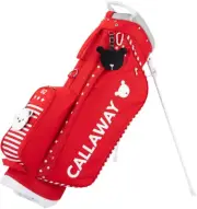 Callaway Golf Ladies Stand Caddy Bag STN BEAR 23 JM 9.5 x 46 inch 2.6kg Red
