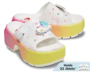 Crocs Size-7 Women CARE BEARS STOMP SLIDE
