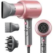 Wavytalk Professional Ionic Hair Dryer Blow Dryer with Diffuser and Concentra...