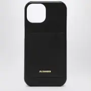 [Jil Sander] Black Iphone 15 Pro Cover With Logo One size Black