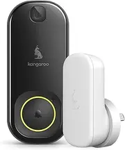 Kangaroo Smart Doorbell + Security Camera + Porch Protection Plan (AUS Plug)