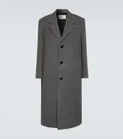 [Ami Paris] Ami Paris Single-breasted wool-blend coat AU 96 grey