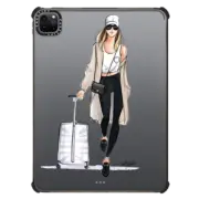 iPad Pro 11-inch (3rd/4th gen) iPad Impact Case Travel Girl iPad Case