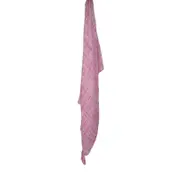Knitted Oslo Baby Pink Throw Rug