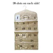 Clever Clasp Jewelry Organizer Clear Plastic See Through Easy Access