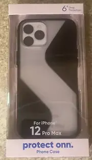 Protect Onn. phone case iPhone 12 Pro Max Black/Gray