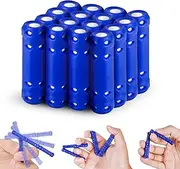 16 Pcs Magnetic Sticks Fidget Toys for Adults, Silent Magnet Figette Spinner Desk Toys Cool Gadget ADHD Anxiety Item EDC Stress Relief Toy Party Favor Christmas Stocking Stuffers Gift for Men Teen Boy