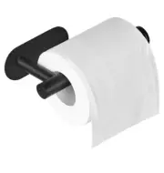 Matte Black Metal Self Adhesive Thermal Printer Label Holder ( TP/Toilet Paper)