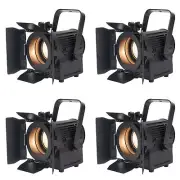 4) American DJ ENCORE FR20 DTW 17 Watt Dim to Warm White LED Fresnel Beam Lights
