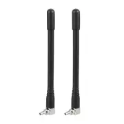 GSM GPRS WCDMA LTE Antenna 3G 4G 3dBi 700-2700MHz CRC9 Male Right Angle 2Pcs
