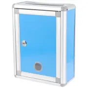 Wall-mounted Suggestion Box Tip Mailbox Lockable Letter Storage Crate