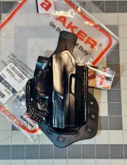 Aker Leather H268 FlatSider XR19 RH Paddle Holster, SIG P320 COMPACT & CARRY